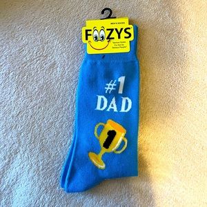 Foozy’s Men’s Collection Blue #1 Dad socks